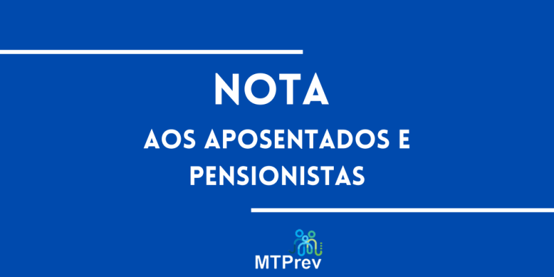 MT Prev regulariza inconsistências no 13º salário de aposentados e pensionistas