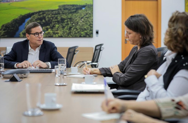 Governo recebe representantes de agência alemã e busca manutenção de parceria para o meio ambiente