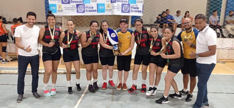 Jogos Abertos Mato-Grossenses definem campeões de basquetebol e voleibol