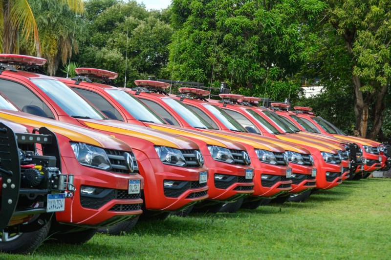 Governo investiu mais de R$ 70 milhões em viaturas e equipamentos para o Corpo de Bombeiros de MT