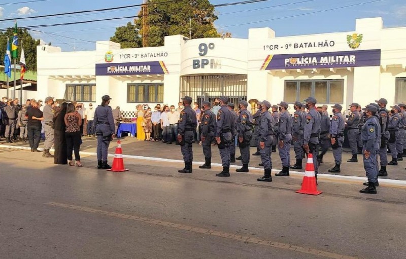PM realiza troca de comando do 9º Batalhão nesta quinta-feira (23)