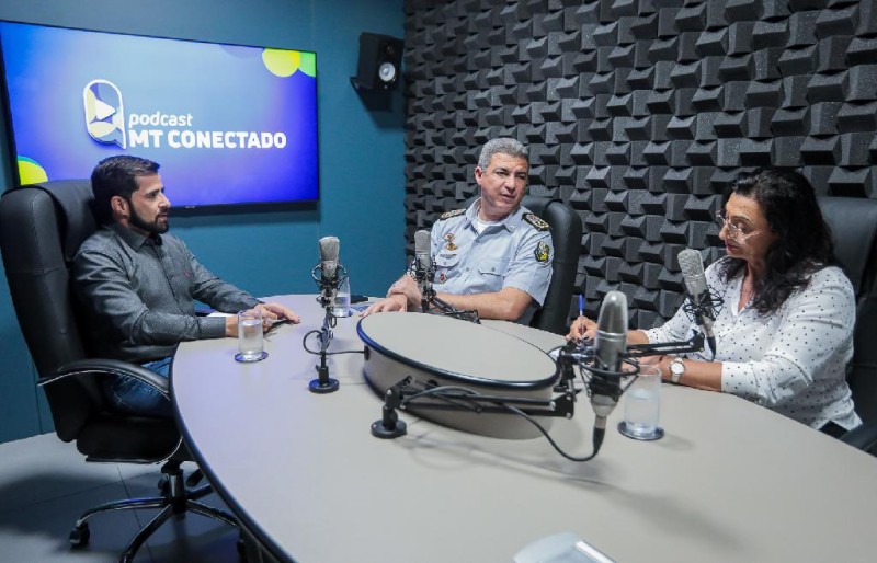 Investimentos na Polícia Militar de Mato Grosso são tema de novo episódio de podcast