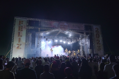 Réveillon da Esperança atraiu aproximadamente 14 mil pessoas em Lucas do Rio Verde