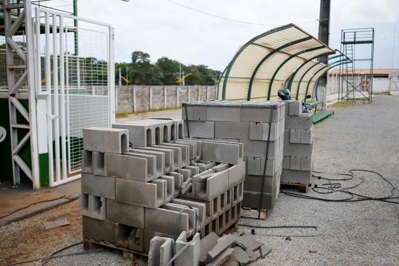 Estádio Municipal Passo das Emas recebe ações de melhorias