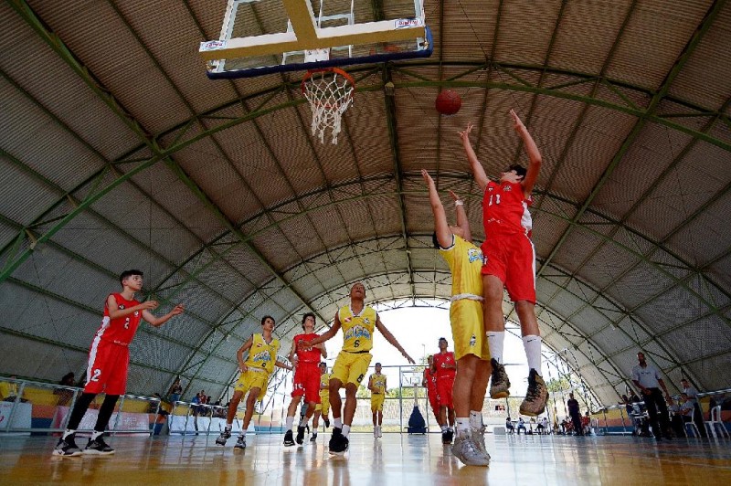Nova Mutum sedia etapa estadual de basquete e vôlei dos Jogos Escolares Mato-grossenses