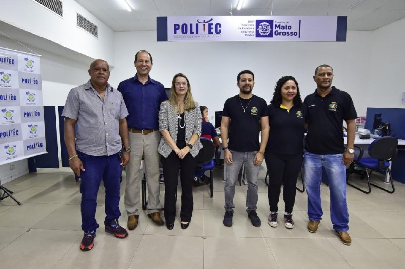 Politec reinaugura posto de identificação em shopping de Várzea Grande