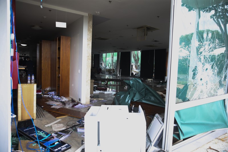 PGR denuncia mais cinco por atos antidemocráticos de 8 de janeiro