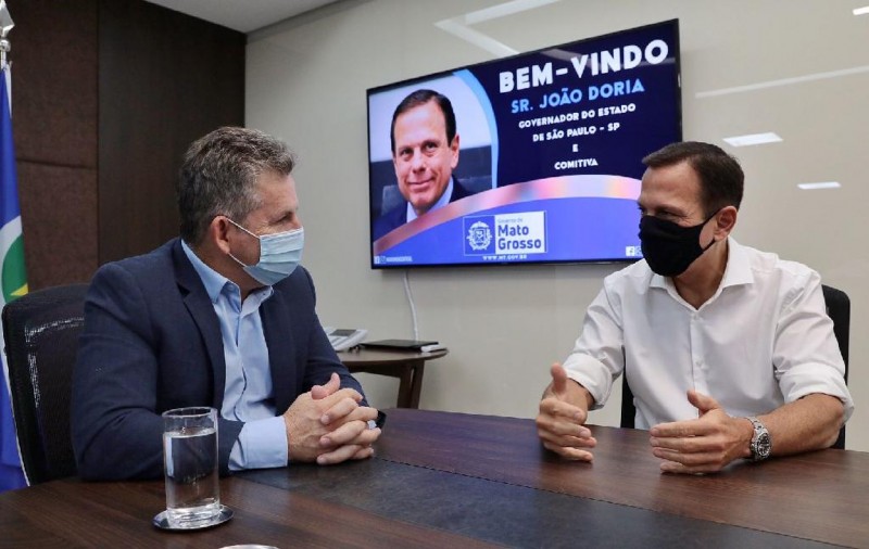 Dória ressalta ações ambientais e de infraestrutura do Governo de MT: "Muito impressionado"