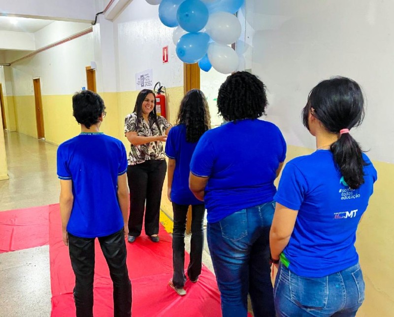 "Senti que meus filhos serão bem cuidados e com total segurança", diz mãe de estudante da Escola Estadual André Luiz