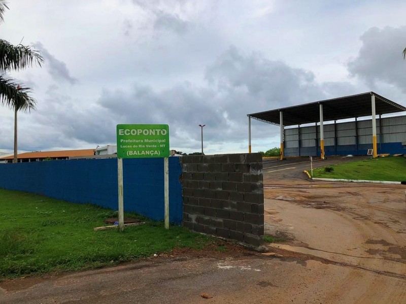 Saae faz revitalização na estrutura de reciclagem do Ecoponto