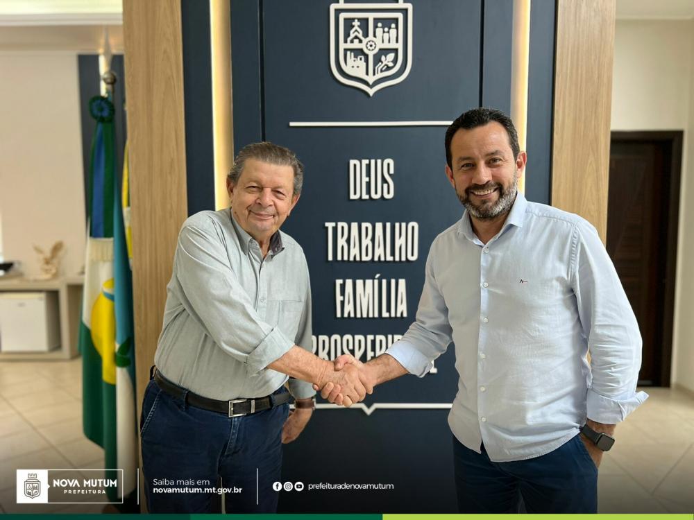 Alcindo Uggeri assume temporariamente como prefeito de Nova Mutum