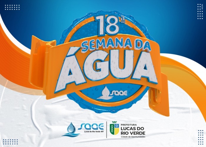 Semana da Água começa dia 19 e tem programação especial