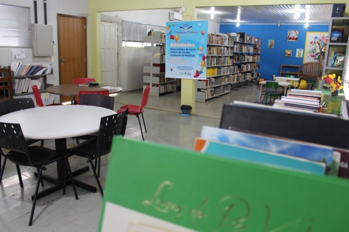 Biblioteca Municipal Monteiro Lobato é contemplada com o Projeto Mundoteca
