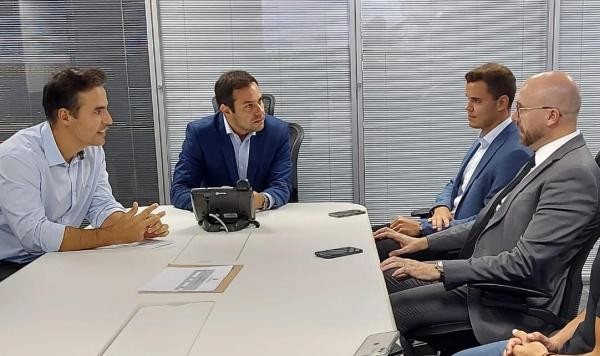 Diogo vai a Cuiabá e confirma a adesão de Sorriso ao programa Vigia Mais MT