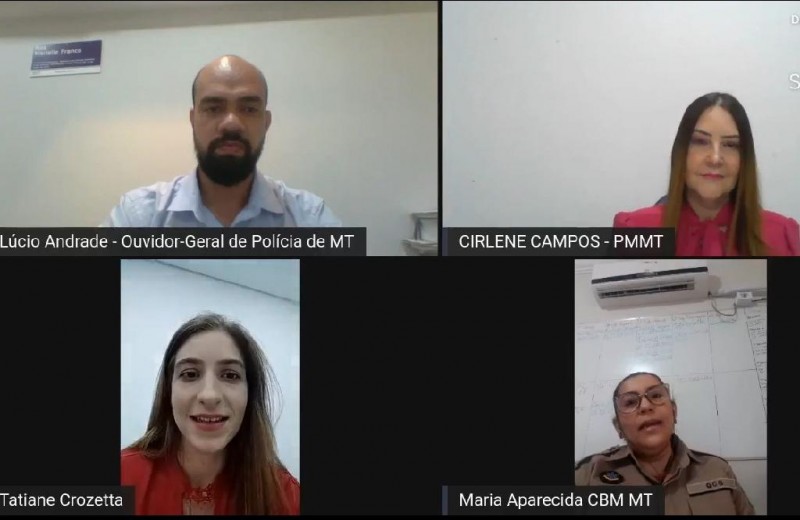 Ouvidoria Geral de Polícia aborda ações preventivas de saúde mental