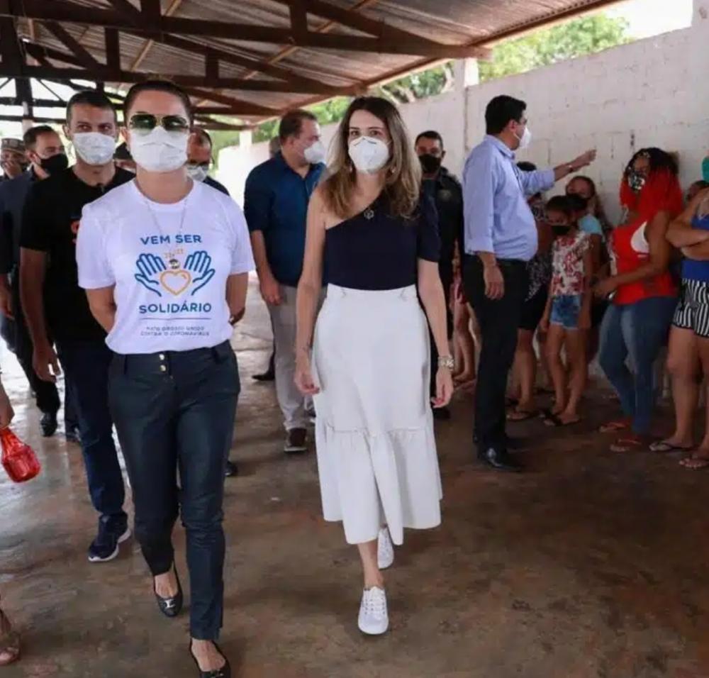 Primeira-dama Virginia Mendes destaca atuação do Governo do Estado em Várzea Grande e projetos idealizados por ela no social