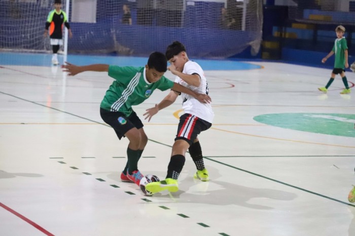 Partidas do futsal marcam início dos Jogos Escolares em Lucas do Rio Verde