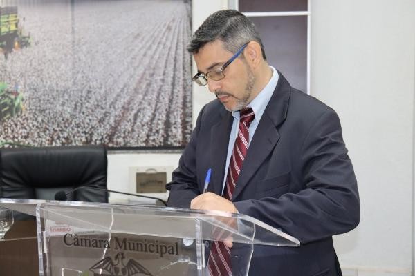 Suplente de vereador assume vaga na Câmara de Sorriso