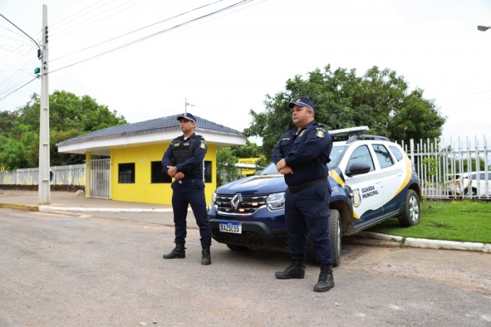Forças de segurança intensificam policiamento em todas as escolas de Lucas do Rio Verde