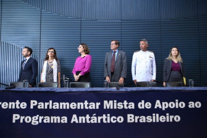 Frente parlamentar defende prioridade para o Programa Antártico Brasileiro