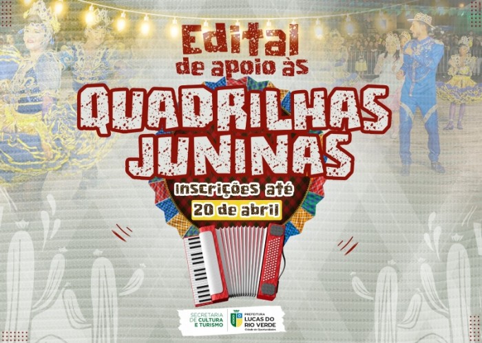 Cultura lança edital de apoio às Quadrilhas Juninas