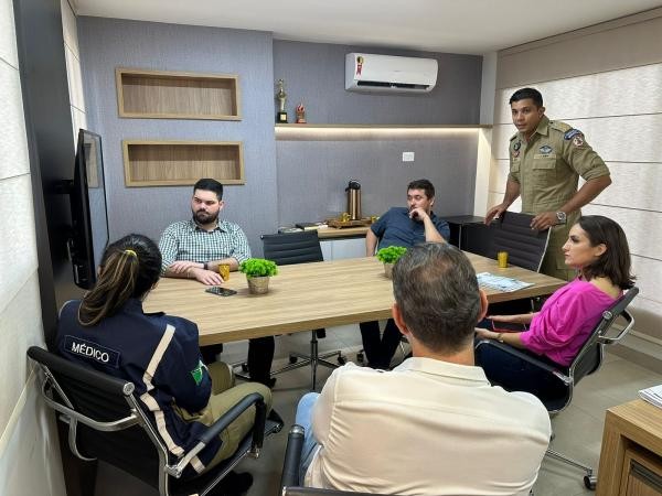 Câmara e Prefeitura alinham detalhes da parceria com o Corpo de Bombeiros