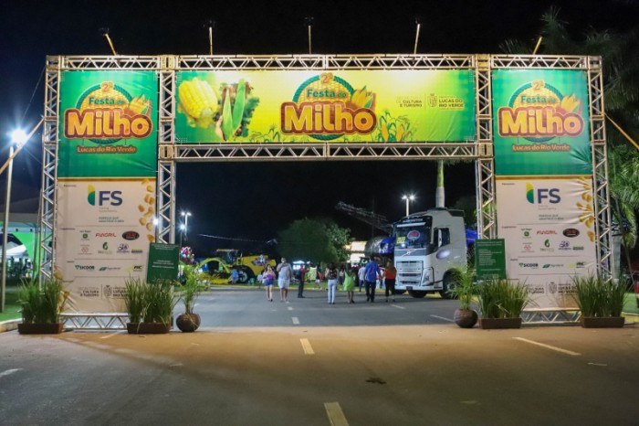 Milhares de pessoas prestigiam a 2ª Edição da Festa do Milho em Lucas do Rio Verde