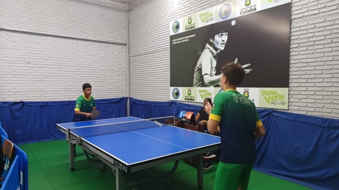 Lucas do Rio Verde é destaque em competições de vôlei, badminton e tênis de mesa