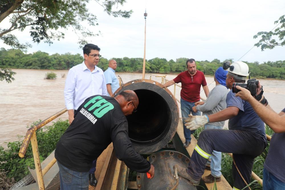 Após manutenção, abastecimento de água é retomado em VG