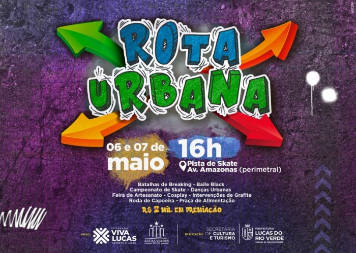 Circuito Rota Urbana acontece neste fim de semana em Lucas do Rio Verde