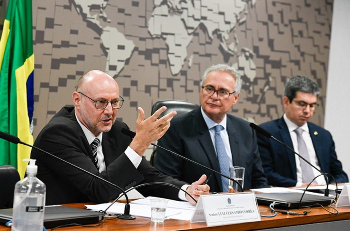 CRE aprova Luiz Fernando Corrêa para dirigir a Abin; indicação vai a Plenário