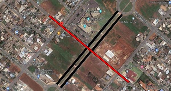 Indicação pede semáforo no cruzamento da Blumenau com a Rua Rosa dos Ventos, no bairro Rota do Sol