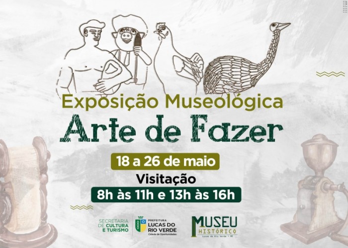 Museu Histórico de Lucas do Rio Verde fará exposição em comemoração ao Dia Internacional do Museu