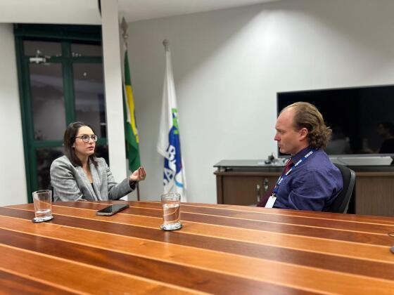 Janaina Riva se reúne com presidente do Ibama, de olho em áreas embargadas em MT