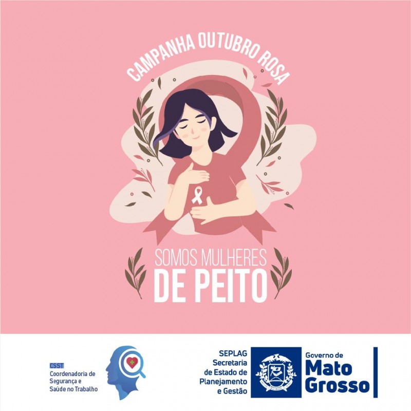 Seplag lança campanha “Somos Mulheres de Peito” para alertar sobre a prevenção do câncer de mama