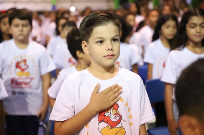 Rede municipal de ensino e Proerd realizam formatura para mais de 400 alunos em Lucas do Rio Verde