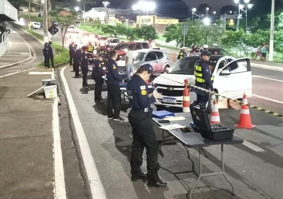 Homem condenado e de alta periculosidade é preso em blitz lei seca