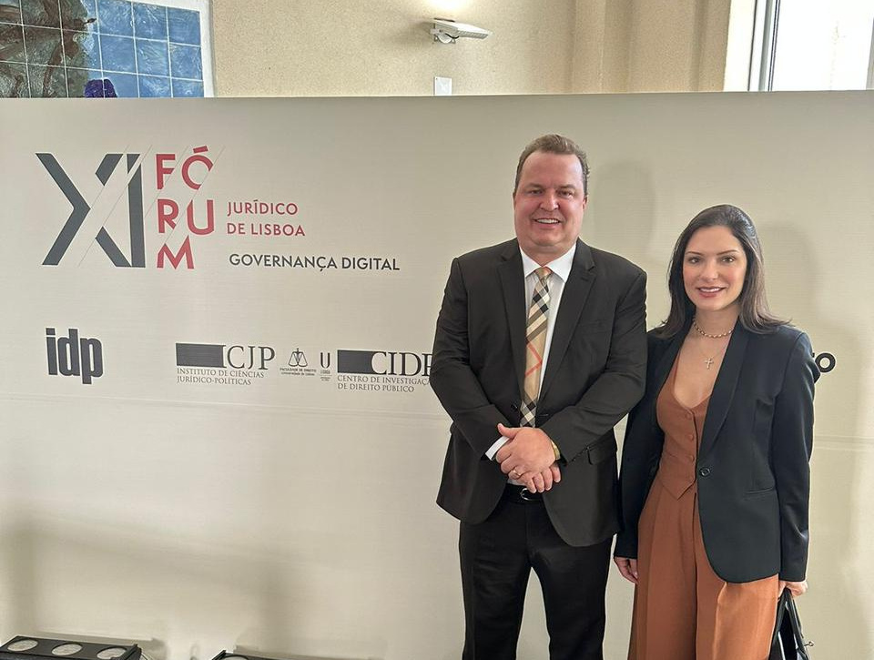 Janaina e Max Russi participam do XI Fórum Jurídico de Lisboa sobre Governança e Constitucionalismo Digital