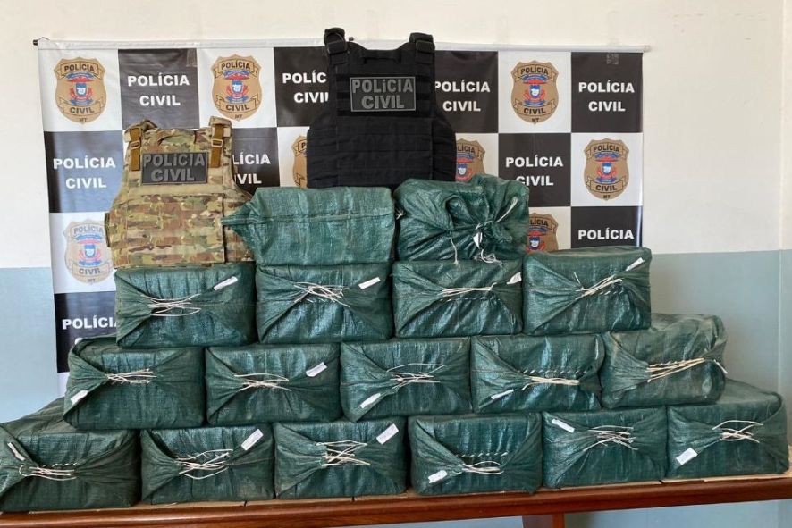 Carregamento de cocaína avaliado em R$ 13 milhões é apreendida em MT 