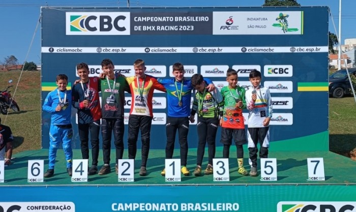 Lucas do Rio Verde conquista o pódio no Campeonato Brasileiro de Bicicross