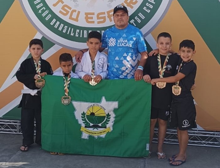 Atletas Viva Lucas de jiu-jítsu conquistam 18 medalhas no Campeonato Brasileiro