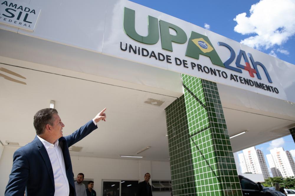 Governador Mauro Mendes inaugura UPA do Jardim Leblon em Cuiabá