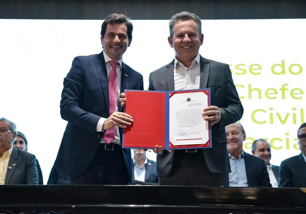 Mendes empossa Fábio Garcia como Chefe da Casa Civil e dispara: 