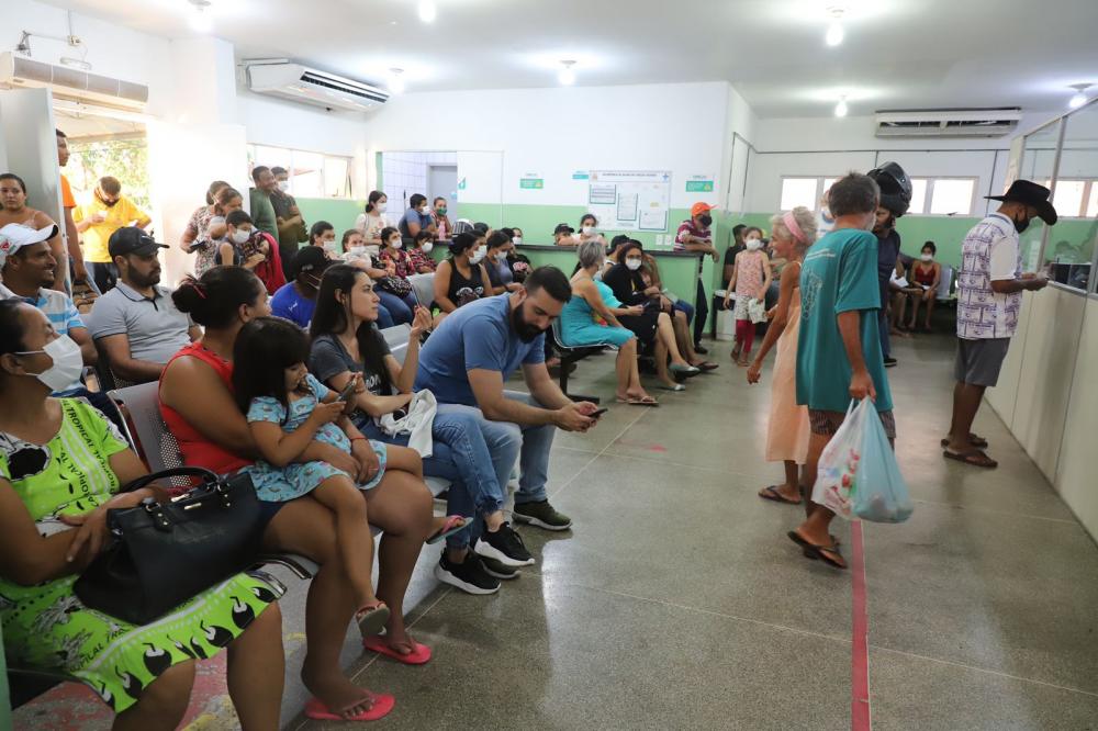 Várzea Grande atendeu 13.378 pessoas em quatro dias e monitora online unidades de saúde