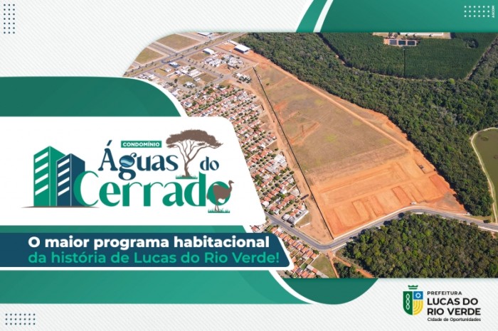 Cerimônia de início da construção do Águas do Cerrado será nesta segunda-feira (17)