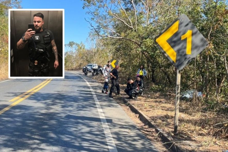 Homem que se passava por policial nas redes sociais morrem em grave acidente da MT-251