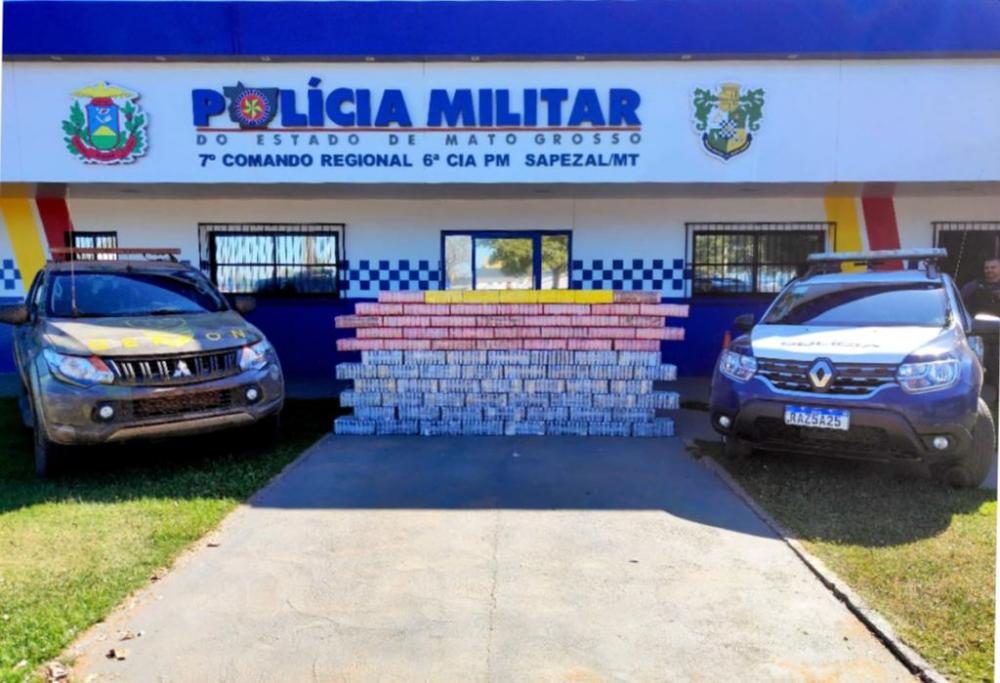 Polícia apreende carregamento de drogas avaliado em R$ 19 milhões no interior 