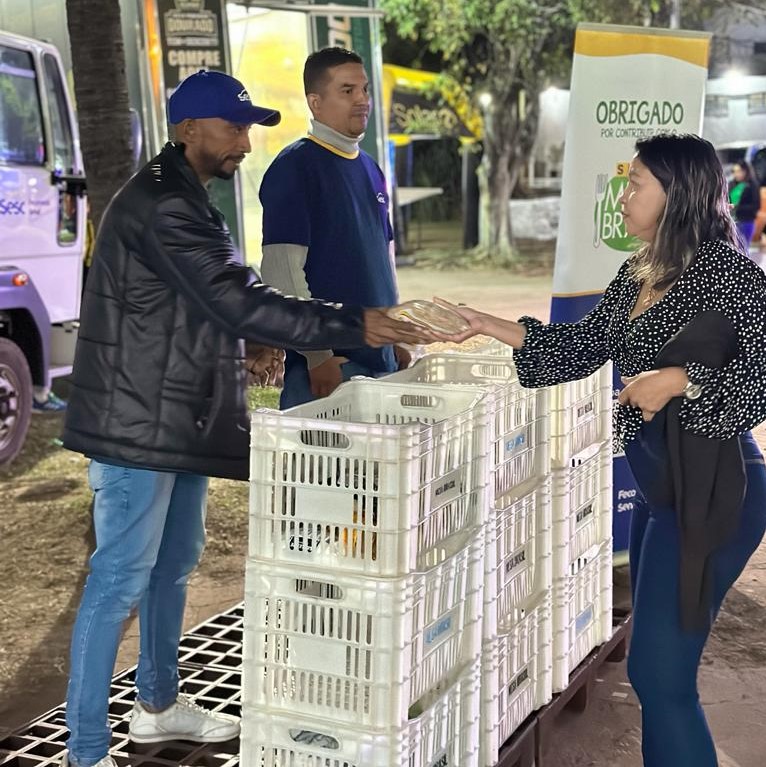 Ingresso solidário arrecadou mais de 9 toneladas de alimentos na 55ª Expoagro