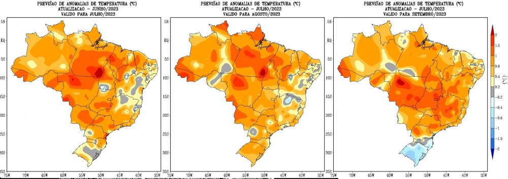 Pevisão é de dois graus acima da média em Mato Grosso com alerta para consumo de energia
