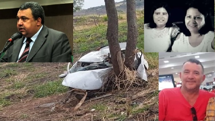 Família morre em grave acidente na BR-364; uma das vítimas era irmã de ex-vereador de Cuiabá